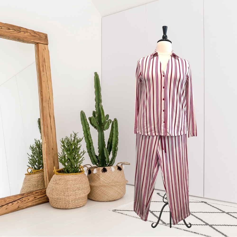 Soma 2PC Stripes Pajama Sleep Set